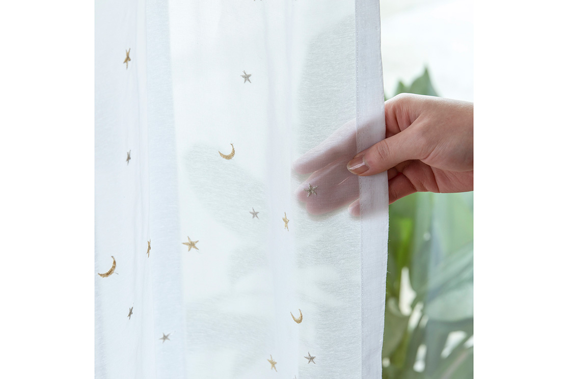 多嘉子 三日月と星の刺繍柄レース | SHOPPING | TateYoko（タテヨコ）