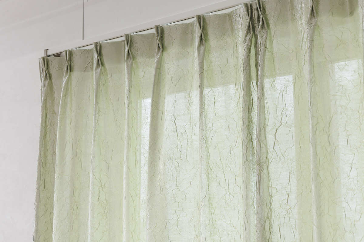 しわ加工レース／多機能】遮熱＆保温など、1枚であらゆる機能をもつ高