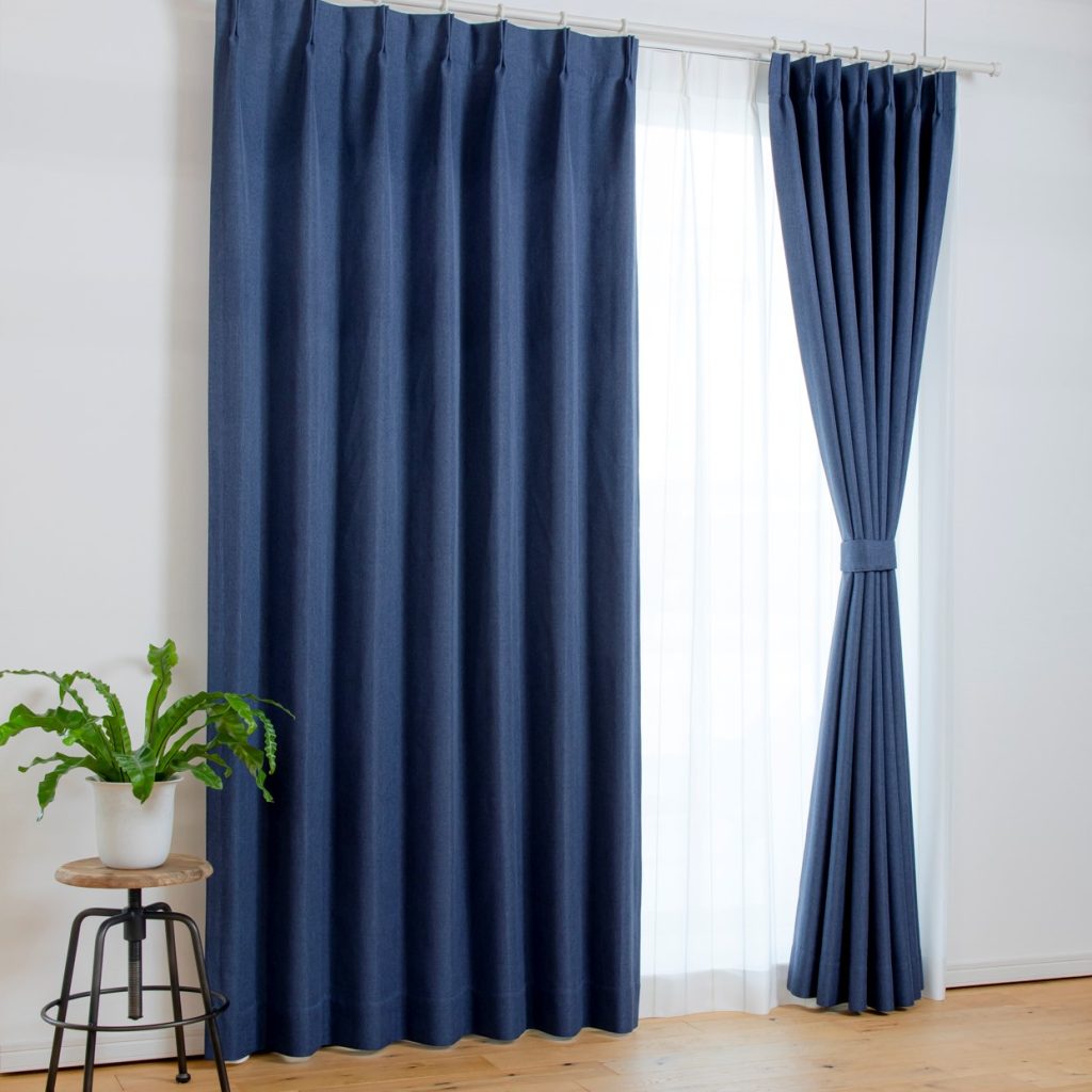 蘭さま特注品♥幸せのカフェカーテン♡黒無地＆白無地 コットン 30×120×6枚 小窓用 オーダー レースカフェカーテン／無地 綿（コットン）100