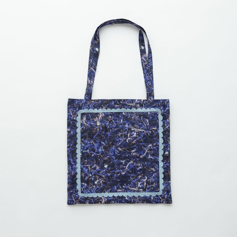 カンカン KANKAN ゼブラ刺繍トートバッグ （ブラック