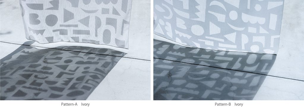 影も素敵なレースカーテン